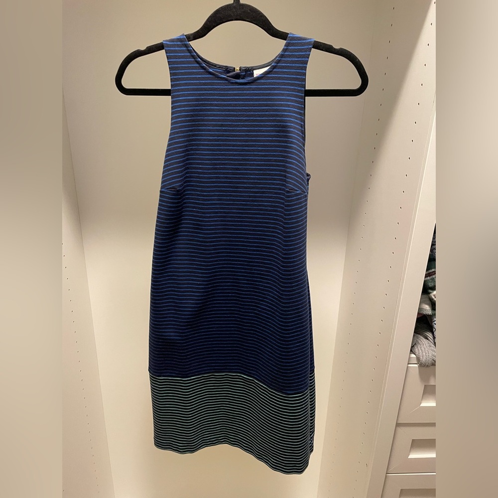 Striped dress, business